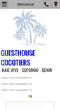 Mobile Screenshot of guesthouse-cocotiers.com